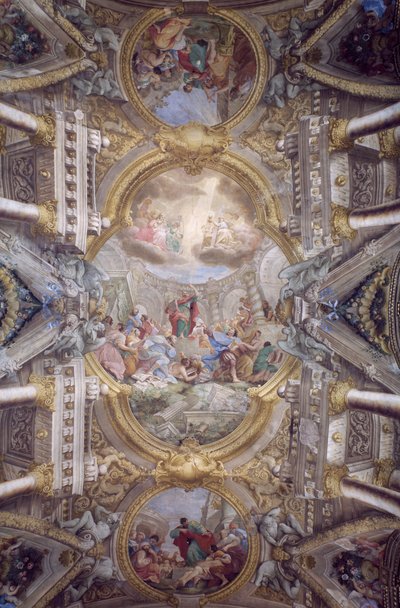 Actos de São Paulo em Areopagus, Bolonha, Itália (foto) de Giuseppe Maria and Antonio Rolli
