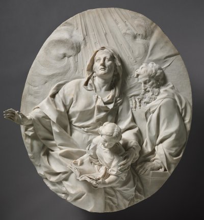 Educação da Virgem, c.1700 de Giuseppe Mazzuoli