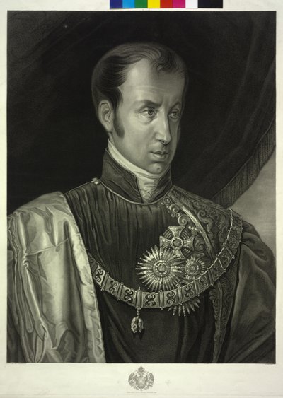 Imperador da Áustria Fernando I de Giuseppe Molteni