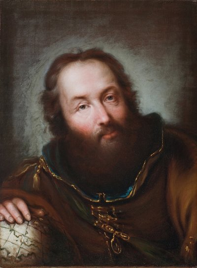 Retrato de Cristóvão Colombo de Giuseppe Nogari