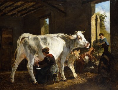 Ordenha de Giuseppe Palizzi