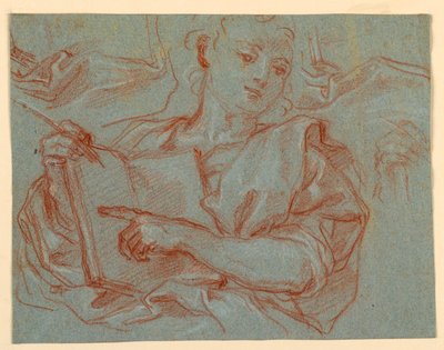 Estudo para um Evangelista de Giuseppe Passeri