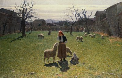 Esperanças frustradas de Giuseppe Pellizza da Volpedo