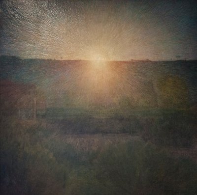 O sol nascente de Giuseppe Pellizza da Volpedo