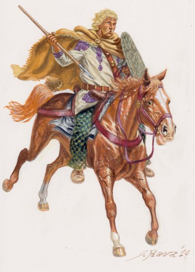 Cavalgada de Bagaudae de Giuseppe Rava