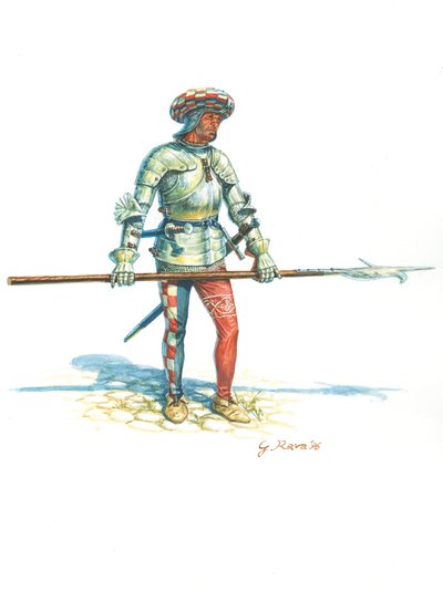 Hallebardier da Toscânia de Giuseppe Rava