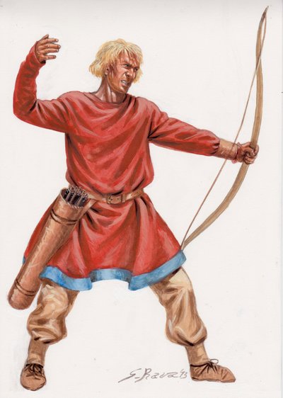 Arqueiro Visigodo de Giuseppe Rava