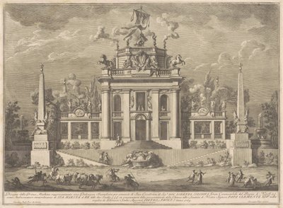 A primeira máquina para a China de 1769: uma "deliciosa" de Giuseppe Vasi, after Giuseppe Palazzi, after Paolo Posi