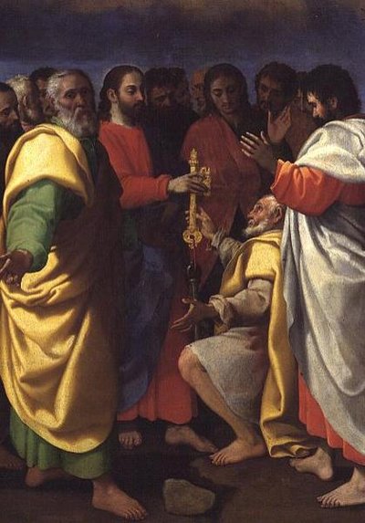 A Cobrança de Cristo a São Pedro de Giuseppe Vermiglio