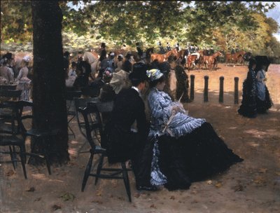 Fliration, Hyde Park de Giuseppe de Nittis