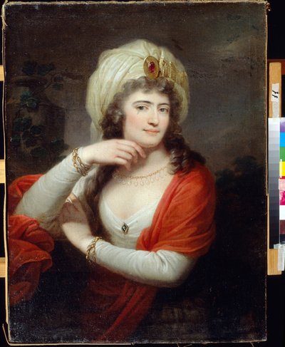 Retrato de Alexandra Branick (nee Engelhardt de Giuseppe or Josef Grassi