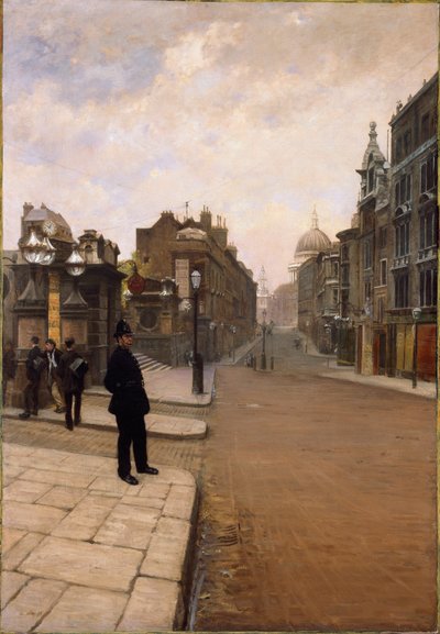 Um domingo em Londres (Pintura de Giuseppe or Joseph de Nittis
