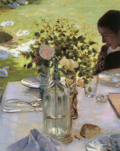 Café da manhã no Jardim de Giuseppe or Joseph de Nittis