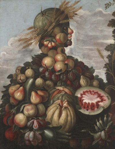 Outono, c.1580-1600 de Giuseppe style of Arcimboldo