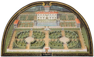 Villa Medicea La Petraia (no núcleo medieval, residência da família Brunelleschi, 1575-89 para Ferdinando I de Giusto Utens