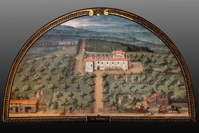a casa dos Médicis La Magia de Giusto Utens