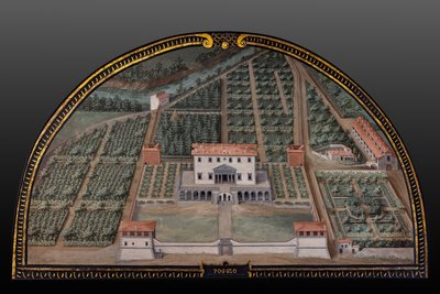 a villa Medici de Poggio a Caiano de Giusto Utens