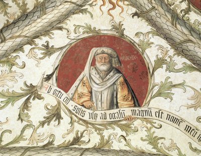 O Profeta Malaquias, da Loggia d "Anunciação, 1451 de Giusto dAllamagna
