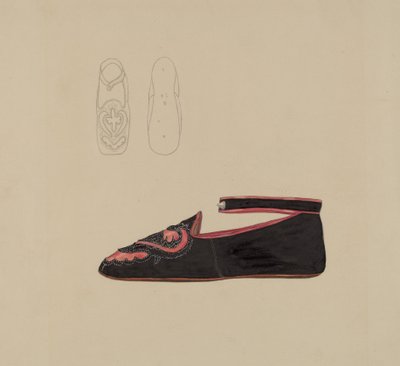 Sapato de bebê de Gladys Cook