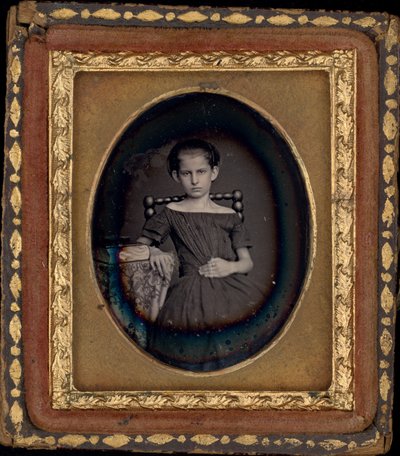 Retrato de uma rapariga,c. 1850 (foto) de Glenalvin J. Goodridge