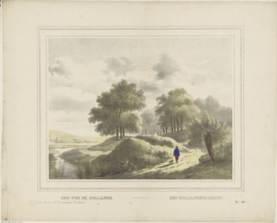 Une vue de Hollande / A Dutch view (título sobre o objecto) de Glenisson and Van Genechten