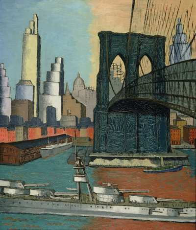 Torre da ponte, 1929 de Glenn O Coleman