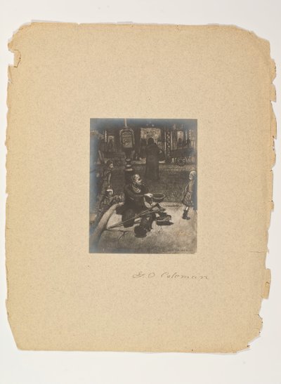 Cenas da Vida do Povo, Portfólio Sem Título, 1905. de Glenn O Coleman