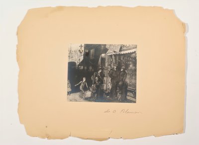 Cenas da Vida do Povo, Portfólio Sem Título, c. 1905-1906. de Glenn O Coleman