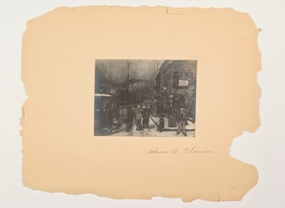 Cenas da Vida do Povo, Portfólio Sem Título, c. 1905-1906. de Glenn O Coleman