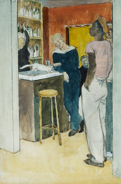 Bistrô, aveia de Glyn Warren Philpot