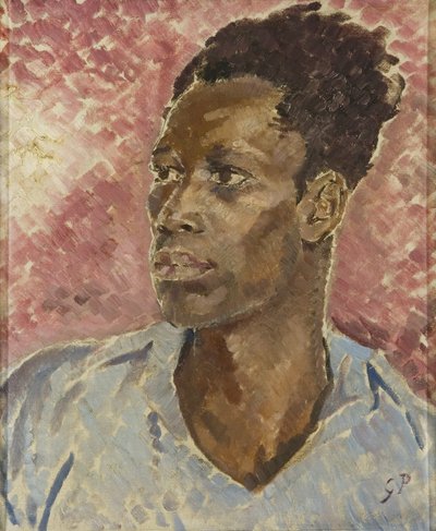 Cabeça de um preto, c.1935 (óleo sobre tela) de Glyn Warren Philpot