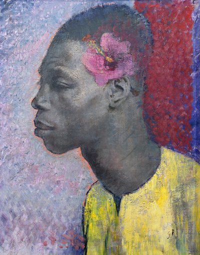 Cabeça de uma pessoa negra de Glyn Warren Philpot