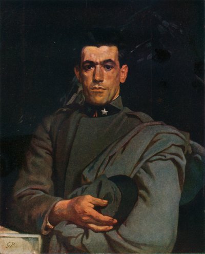 Soldado italiano, n ° 2., c1918, 1924 de Glyn Warren Philpot