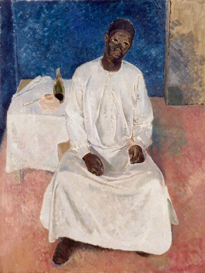 Negro a pensar no céu de Glyn Warren Philpot