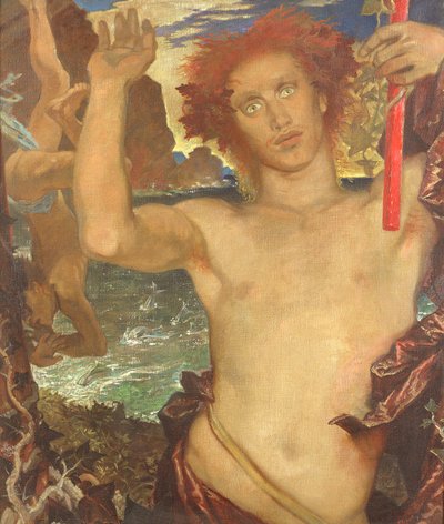 Transformação de Dionísio diante dos Piratas do Tirreno, 1924 de Glyn Warren Philpot