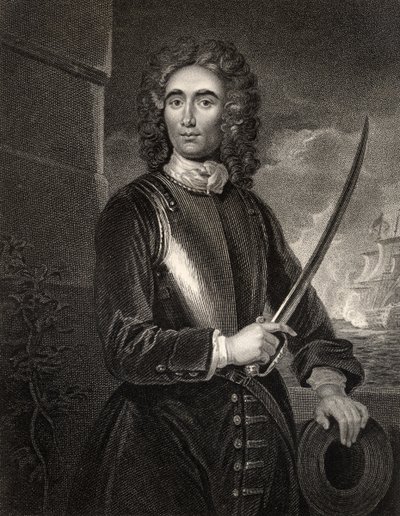 John Benbow, gravado por W.T. Mote, de 
