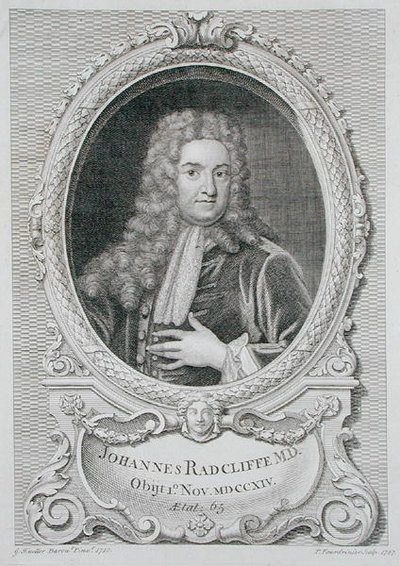 Retrato de John Radcliffe (1650-1714) de 