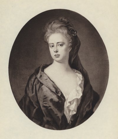 Sarah Jennings, Duquesa de Marlborough (litho) de Godfrey (after) Kneller