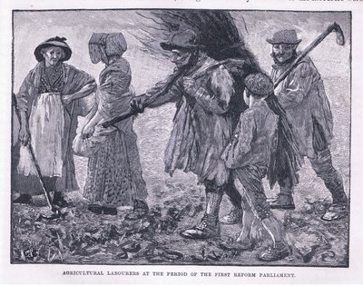 Trabalhadores agrícolas no período da primeira reforma do Parlamento de Godfrey C. Hindley