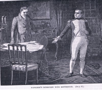 Entrevista de Napoleão com Metternich de Godfrey C. Hindley