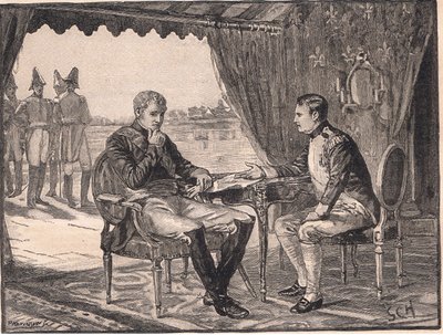 O Tratado de Tilsit AD 1807 de Godfrey C. Hindley