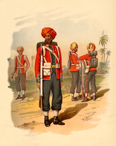 15os sikhs, 1890. de Godfrey Douglas Giles