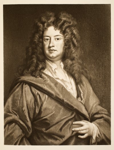 Charles Montagu, conde de Halifax, pub. 1902 (collotype) de Godfrey Kneller