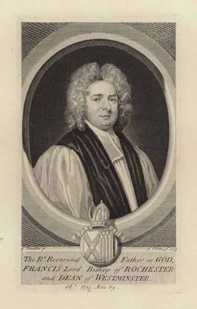 Francis Lord Bispo de Rochester de Godfrey Kneller