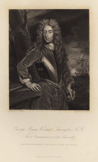 George Byng Visconde de Torrington de Godfrey Kneller