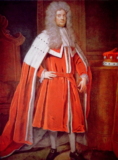 Retrato de Charles Calvert (óleo sobre tela) de Godfrey Kneller