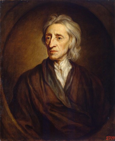 Retrato de John Locke de Godfrey Kneller