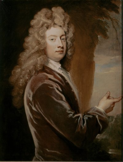 William CONGREVE, Retrato 1709 (óleo sobre tela) de Godfrey Kneller