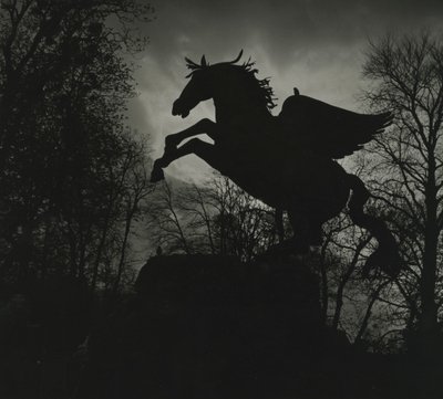 Estátua de Pégaso nos Jardins Mirabell de Godfrey Macdominic