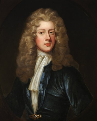 Retrato de um cavalheiro de Godfrey circle of Kneller